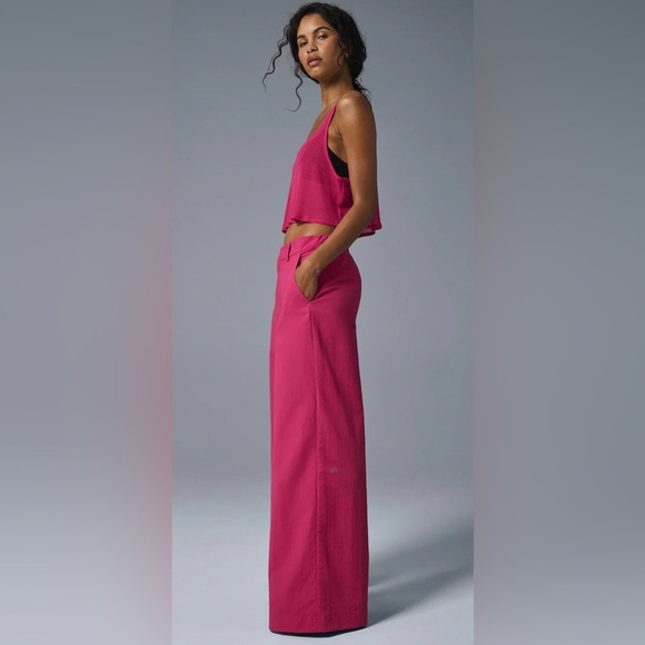 ALO Yoga High-Waist Street Smart Trouser - Picture 2 of 3